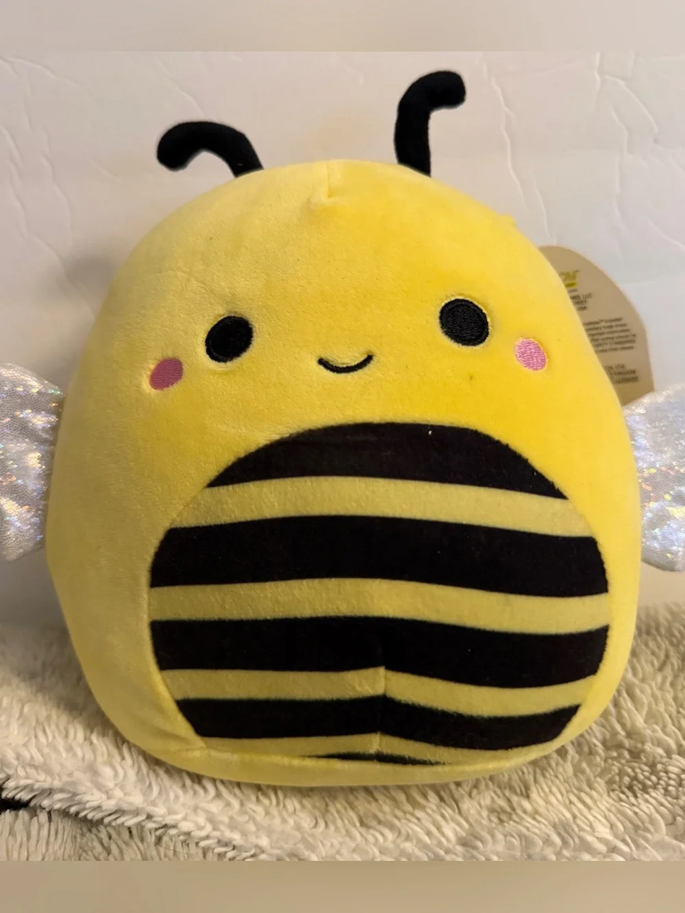 Sunny the bee squishmallow 8”